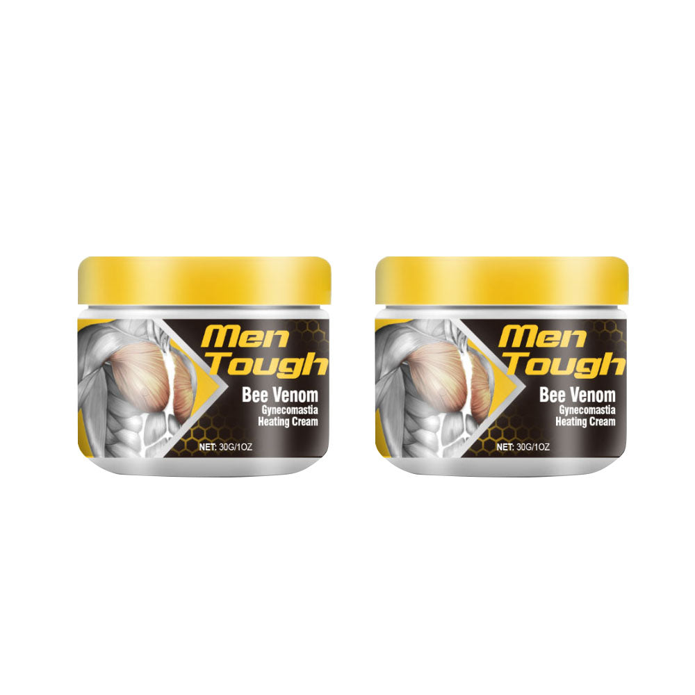 🌍GFOUK™ MenTough Bee Venom Gynäkomastie-Heizcreme