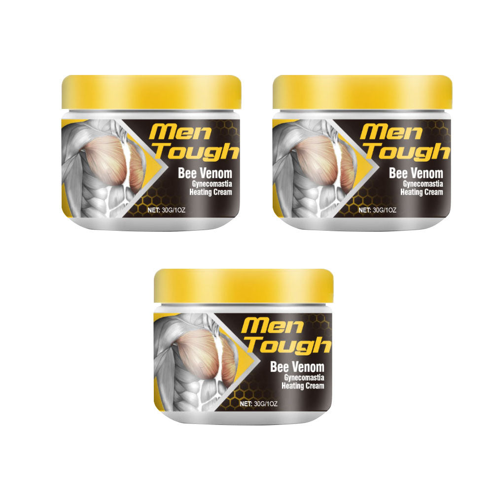 🌍GFOUK™ MenTough Bee Venom Gynäkomastie-Heizcreme