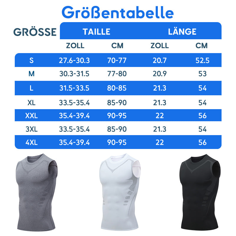 GFOUK™ Turmalin MENIONIC Haltungskorrigierende Weste