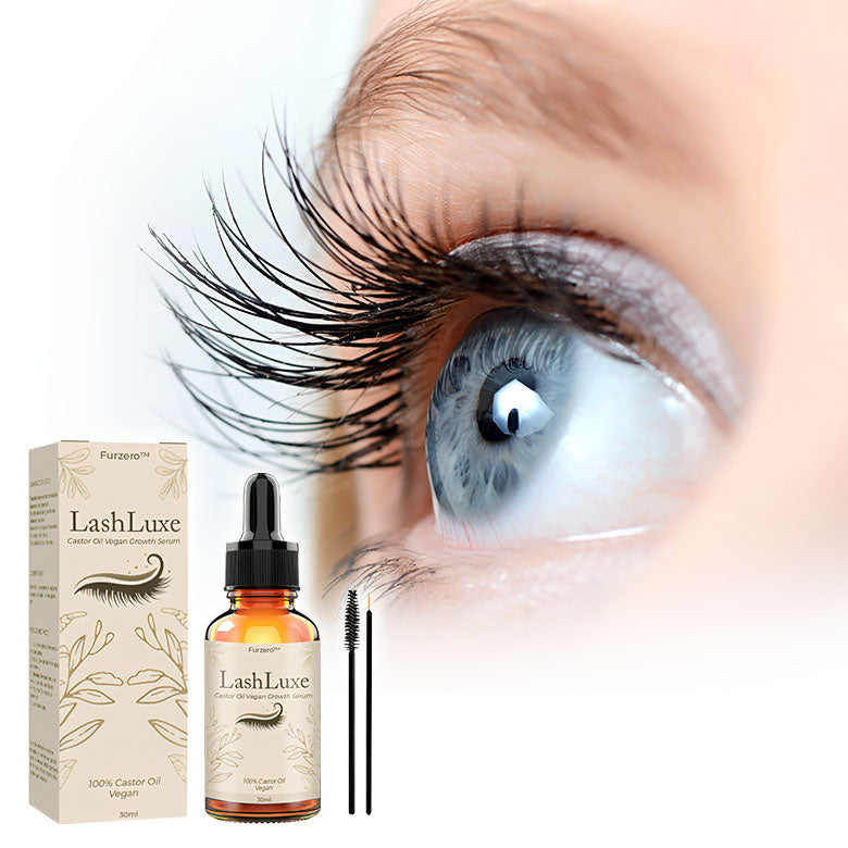 Furzero™ LashLuxe Rizinusöl Veganes Wachstumsserum