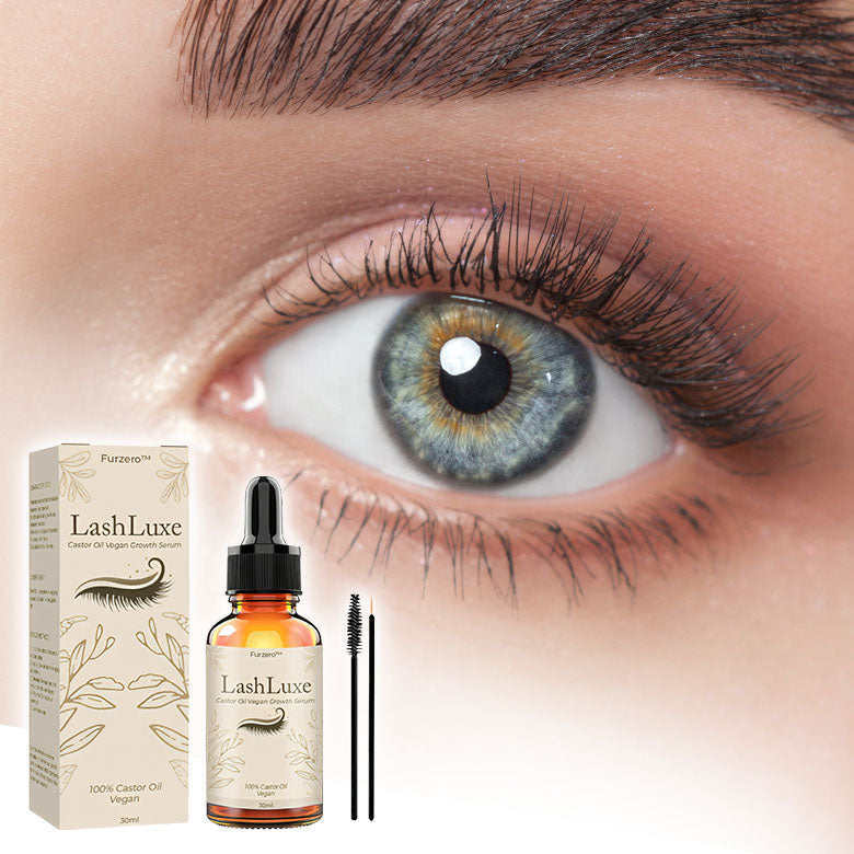 Furzero™ LashLuxe Rizinusöl Veganes Wachstumsserum