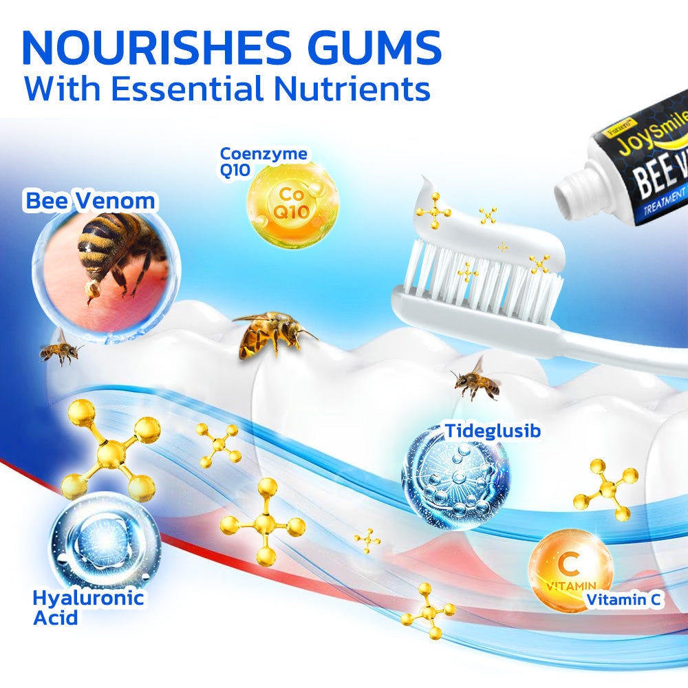 🌍Furzero™ JoySmile Bienengift Behandlung Zahnpasta