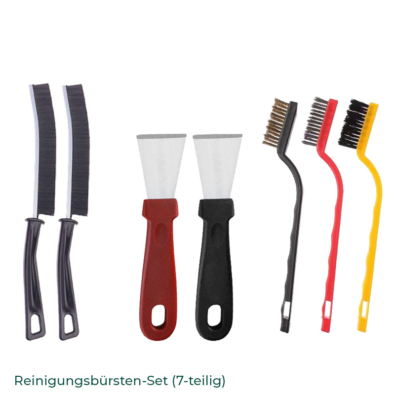 SwiftShine Hartborsten-Spaltreinigungsbürsten-Set
