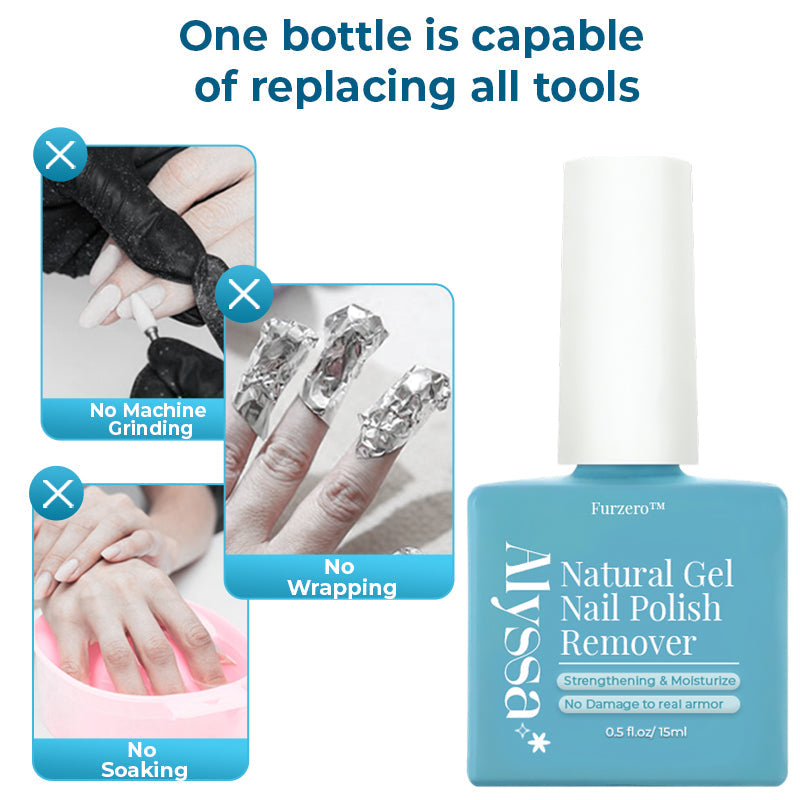Furzero™ Alyssa Natural Gel Nagellackentferner