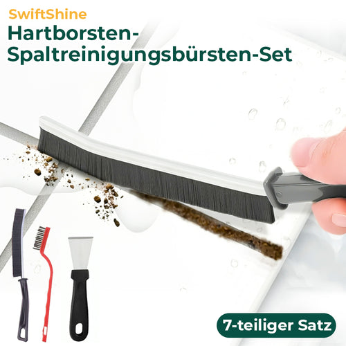 SwiftShine Hartborsten-Spaltreinigungsbürsten-Set