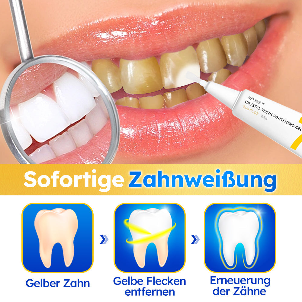 GFOUK™ Kristall Zahnbleichmittel Gel