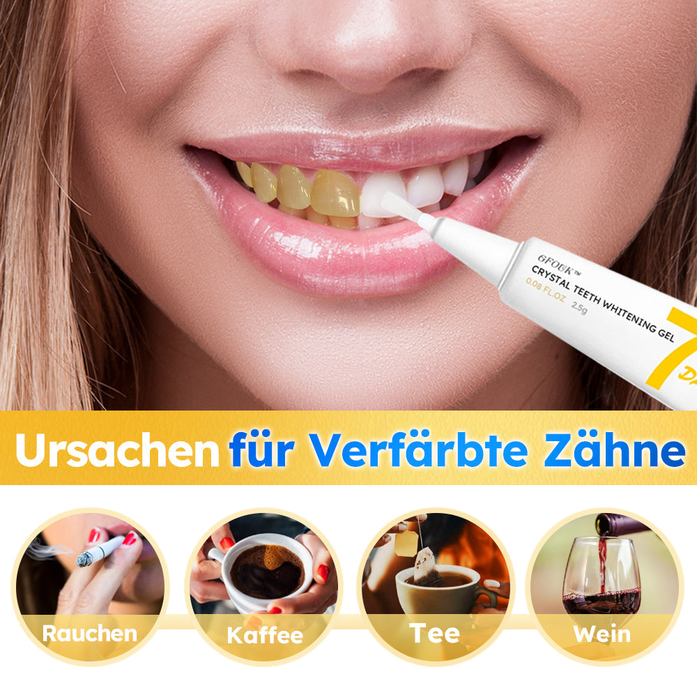 GFOUK™ Kristall Zahnbleichmittel Gel