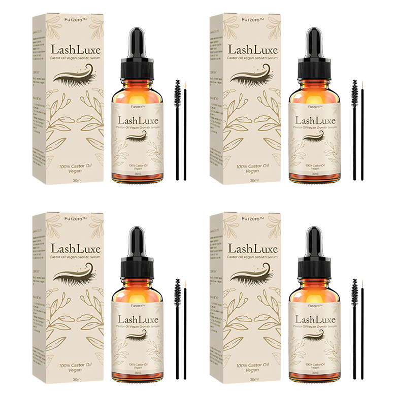 Furzero™ LashLuxe Rizinusöl Veganes Wachstumsserum