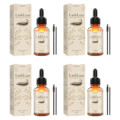Furzero™ LashLuxe Rizinusöl Veganes Wachstumsserum