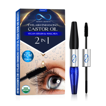 Furzero™ InfiniteGrowth 2in1 Wimpernverstärkungsserum und Mascara