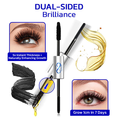 Furzero™ InfiniteGrowth 2in1 Wimpernverstärkungsserum und Mascara