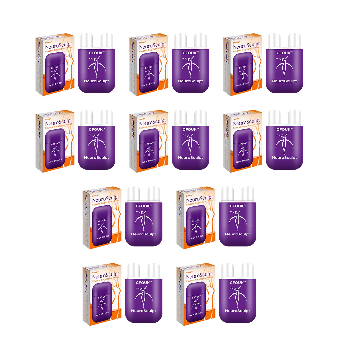 GFOUK™ NeuroSkulpt Enyzme Regulierung Inhalator