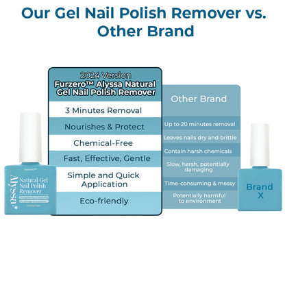 Furzero™ Alyssa Natural Gel Nagellackentferner