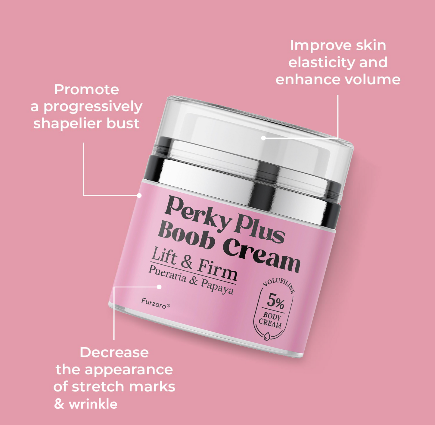 Furzero® Perky Plus Pueraria Papaya Körpercreme